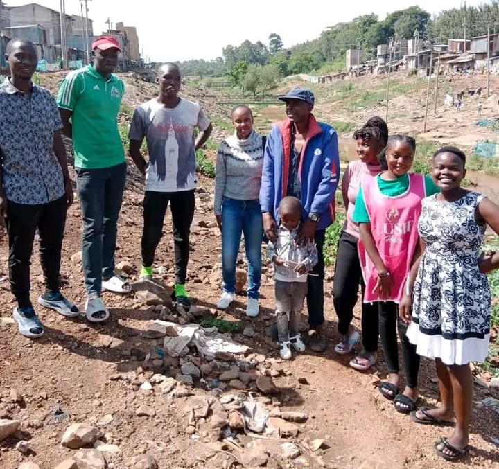 Community service participants